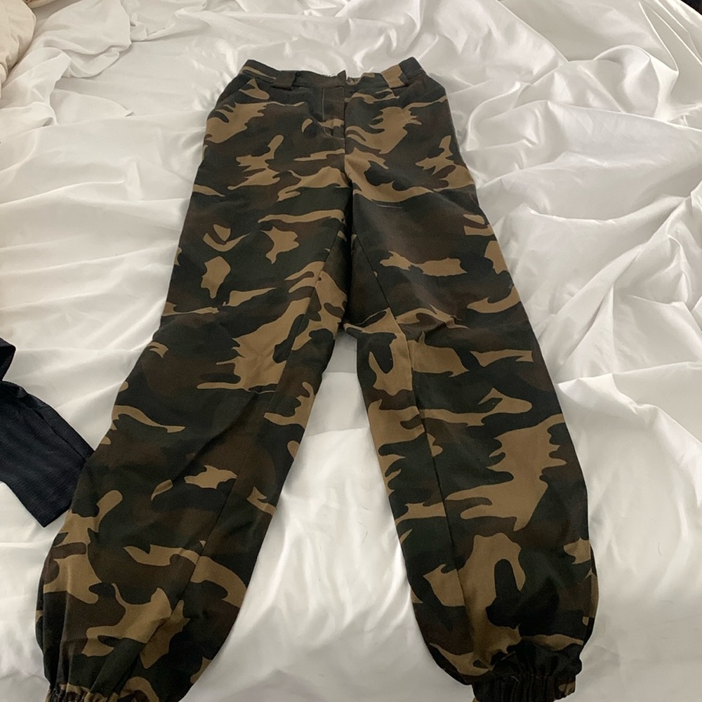 Woman’s camo pants